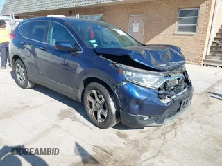 2018 Honda CR-V EX-L z VIN 7FARW2H85JE070161, wystawiony jako IAAI lot #42049292 z przebiegiem Nie podano mil oraz . Historia ofert i sprzedaży dostępna na DreamBid. Obrazek 1.