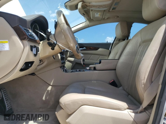 2014 Mercedes-Benz CLS-Class CLS 550 with VIN WDDLJ7DB9EA120692, listed as a Copart auction lot 53541555 with 145,699 mi miles and Salvage Title. Bid and sale history available at carsss.com. Image 7.