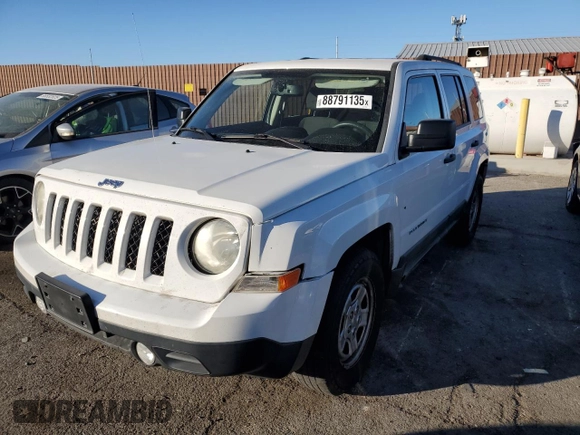 2011 Jeep Patriot Sport z VIN 1J4NT1GB1BD216200, wystawiony jako Copart lot #88791135 z przebiegiem Nie podano mil oraz Czysty tytuł • Clean title. Historia ofert i sprzedaży dostępna na DreamBid. Obrazek 1.