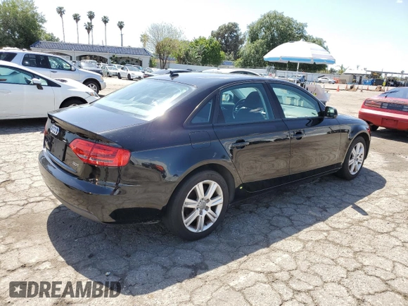 2010 Audi A4 2.0T Premium with VIN WAUAFAFL7AN030804, listed as a Copart auction lot 52046525 with 98,578 mi miles and Clean Title. Bid and sale history available at carsss.com. Image 3.