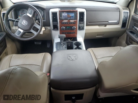 2009 Dodge 1500 SLT with VIN 1D3HB18T89S809918, listed as a Copart auction lot 43281745 with 146,155 mi miles and Salvage title. Bid and sale history available at DreamBid. Image 8.