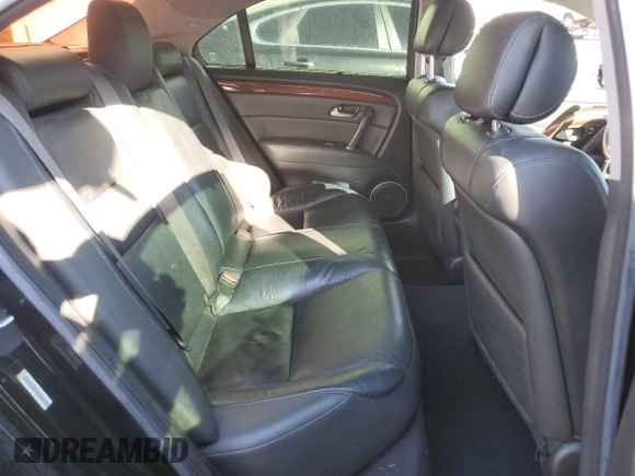 2006 Acura RL with VIN JH4KB16566C006869, listed as a Copart auction lot 50786035 with 139,756 mi miles and Salvage title. Bid and sale history available at DreamBid. Image 10.