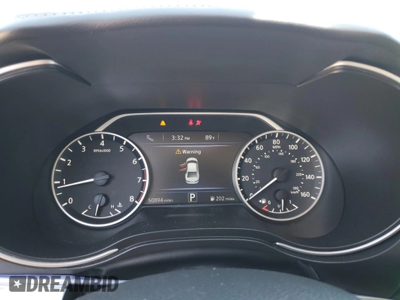2019 Nissan Maxima Platinum z VIN 1N4AA6AV0KC373397, wystawiony jako Copart lot #52487625 z przebiegiem 50 894 mil mil oraz Szkody całkowita. Historia ofert i sprzedaży dostępna na DreamBid. Obrazek 9.