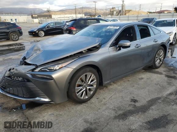 2023 Toyota Mirai XLE with VIN JTDAAAAA9PA009069, listed as a Copart auction lot 53739195 with 8,497 mi miles and Salvage Title. Bid and sale history available at carsss.com. Image 1.