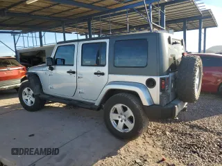 2010 Jeep Wrangler Unlimited Sahara with VIN 1J4HA5H13AL184449, listed as a Copart auction lot 43421945 with 176,725 mi miles and Salvage Title. Bid and sale history available at carsss.com. Image 2.