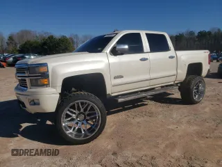 2014 Chevrolet Silverado 1500 High Country with VIN 3GCUKTEC2EG534944, listed as a Copart auction lot 45406655 with 192,642 mi miles and Salvage Title. Bid and sale history available at DreamBid. Image 1.