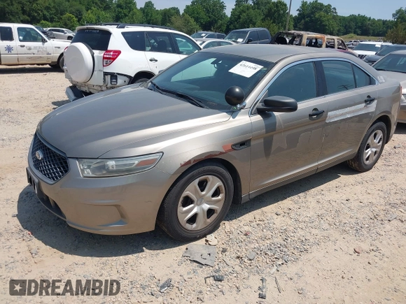 2014 Ford Police Interceptor with VIN 1FAHP2MK4EG131670, listed as a IAAI auction lot 42614498 with 110,254 mi miles and . Bid and sale history available at DreamBid. Image 2.