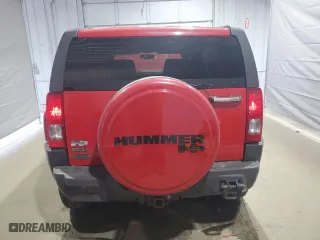 2008 Hummer H3 SUV with VIN 5GTEN13EX88112024, listed as a Copart auction lot 54309465 with 185,752 mi miles and Clean Title. Bid and sale history available at carsss.com. Image 6.