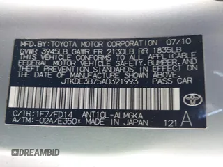 2010 Scion tC z VIN JTKDE3B75A0321993, wystawiony jako IAAI lot #41956324 z przebiegiem 135 852 mil mil oraz . Historia ofert i sprzedaży dostępna na DreamBid. Obrazek 9.