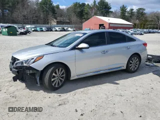 2017 Hyundai Sonata Sport with VIN 5NPE34AF4HH457836, listed as a Copart auction lot 50773345 with 68,119 mi miles and Salvage Title. Bid and sale history available at DreamBid. Image 1.