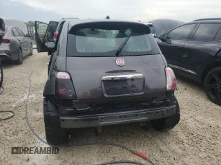 2018 FIAT 500e with VIN 3C3CFFGE4JT377469, listed as a Copart auction lot 79469034 with 0 mi miles and Non Repairable. Bid and sale history available at carsss.com. Image 6.