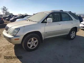 2002 Lexus RX 300 with VIN JTJHF10U820238737, listed as a Copart auction lot 76332134 with 172,219 mi miles and Clean Title. Bid and sale history available at carsss.com. Image 1.