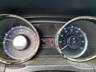 2013 Hyundai Sonata Limited with VIN 5NPEC4AC2DH663625, listed as a Copart auction lot 59555605 with 150,307 mi miles and Salvage title. Bid and sale history available at DreamBid. Image 9.
