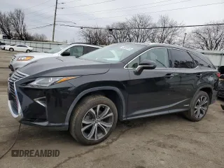2018 Lexus RX with VIN JTJDGKCA7J2002652, listed as a Copart auction lot 43622615 with 80,374 mi miles and Salvage Title. Bid and sale history available at carsss.com. Image 1.