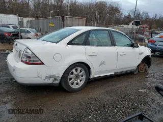 2009 Ford Taurus SE with VIN 1FAHP23W89G113084, listed as a Copart auction lot 80855724 with Not Provided miles and Salvage Title. Bid and sale history available at carsss.com. Image 3.