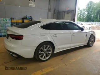 2020 Audi A5 Sportback Premium z VIN WAUANCF5XLA007950, wystawiony jako Copart lot #56157805 z przebiegiem 140 073 mil mil oraz Czysty tytuł • Clean title. Historia ofert i sprzedaży dostępna na DreamBid. Obrazek 3.