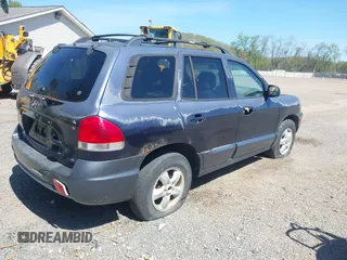 2005 Hyundai Santa Fe GLS with VIN KM8SC73D35U926492, listed as a IAAI auction lot 42131446 with 177,553 mi miles. Bid and sale history available at carsss.com. Image 4.