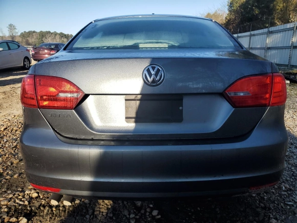 2014 Volkswagen Jetta Sedan S with VIN 3VW2K7AJ7EM237847, listed as a Copart auction lot 49572085 with 112,964 mi miles and Salvage Title. Bid and sale history available at carsss.com. Image 6.