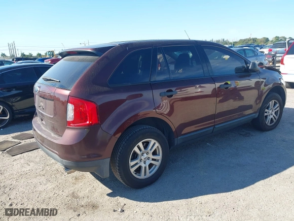 2012 Ford Edge SE with VIN 2FMDK3GC9CBA44557, listed as a IAAI auction lot 41680105 with 128,100 mi miles. Bid and sale history available at carsss.com. Image 4.