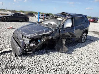 2020 Toyota RAV4 XLE Premium with VIN 2T3C1RFV4LW093137, listed as a Copart auction lot 51232465 with 0 mi miles and Non Repairable. Bid and sale history available at carsss.com. Image 1.