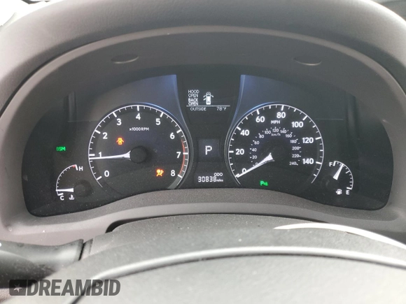 2015 Lexus RX 350 with VIN 2T2ZK1BA6FC194153, listed as a Copart auction lot 55040365 with 30,838 mi miles and Salvage Title. Bid and sale history available at carsss.com. Image 9.