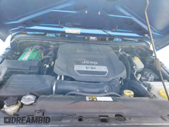 2016 Jeep Wrangler Unlimited Sport z VIN 1C4BJWDG3GL115622, wystawiony jako Copart lot #57872455 z przebiegiem 98 812 mil mil oraz Szkoda całkowita • Salvage title. Historia ofert i sprzedaży dostępna na DreamBid. Obrazek 12.