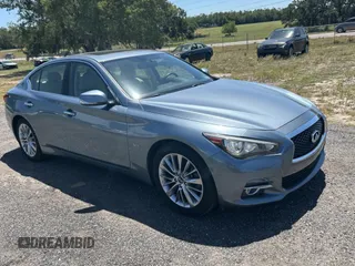 2019 Infiniti Q50 3.0t LUXE with VIN JN1EV7AP5KM512847, listed as a Copart auction lot 53725145 with 88,787 mi miles and Clean Title. Bid and sale history available at carsss.com. Image 1.