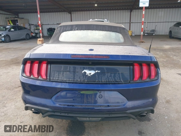 2019 Ford Mustang EcoBoost with VIN 1FATP8UH6K5118864, listed as a IAAI auction lot 41461842 with Not Provided miles. Bid and sale history available at carsss.com. Image 17.