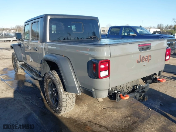 2022 Jeep Gladiator Mojave with VIN 1C6JJTEG7NL126491, listed as a IAAI auction lot 41245201 with 35,976 mi miles. Bid and sale history available at carsss.com. Image 3.