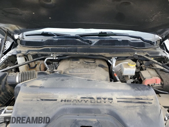 2021 Ram 2500 Tradesman with VIN 3C6MR5AJ0MG558726, listed as a Copart auction lot 46587075 with 35,422 mi miles and Salvage Title. Bid and sale history available at carsss.com. Image 11.