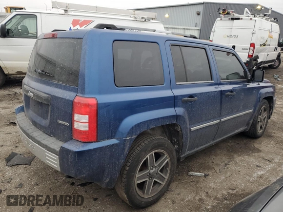 2009 Jeep Patriot Limited z VIN 1J4FF48B99D238239, wystawiony jako Copart lot #43045435 z przebiegiem 186 908 mil mil oraz Szkoda całkowita • Salvage title. Historia ofert i sprzedaży dostępna na DreamBid. Obrazek 3.