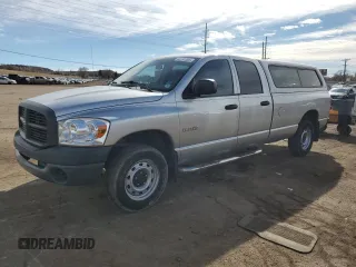 2008 Dodge 1500 SLT with VIN 1D7HU18N48J151139, listed as a Copart auction lot 44781055 with 100,014 mi miles and Salvage Title. Bid and sale history available at carsss.com. Image 1.