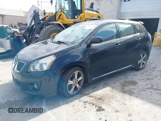 2009 Pontiac Vibe GT with VIN 5Y2SR67019Z417899, listed as a IAAI auction lot 41814115 with 122,018 mi miles. Bid and sale history available at carsss.com. Image 2.