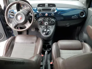 2013 FIAT 500 Sport with VIN 3C3CFFBRXDT544786, listed as a Copart auction lot 50121905 with 109,455 mi miles and Salvage Title. Bid and sale history available at carsss.com. Image 8.