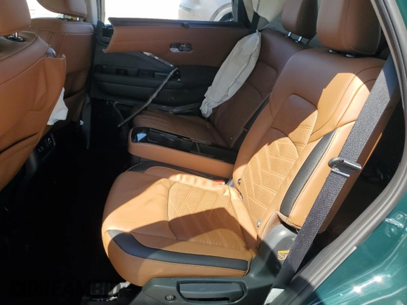 2024 Nissan Pathfinder Platinum with VIN 5N1DR3DK1RC266834, listed as a Copart auction lot 52101895 with 2,046 mi miles and Salvage title. Bid and sale history available at DreamBid. Image 11.