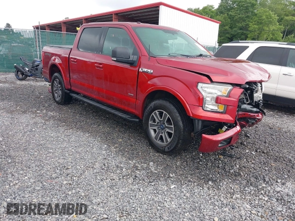 2017 Ford F-150 XL with VIN 1FTEW1EG3HKE34848, listed as a IAAI auction lot 42490755 with 154,708 mi miles and . Bid and sale history available at DreamBid. Image 1.