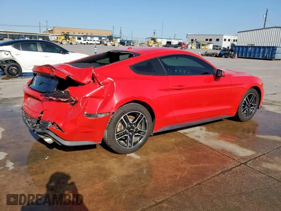 2019 Ford Mustang EcoBoost с VIN 1FA6P8TH3K5159743, выставлен на аукционе Copart как лот 52114895 с пробегом 83 293 миль миль и Чистый • Clean title. История ставок и продаж доступна на DreamBid. Изображение 3.