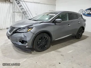 2023 Nissan Murano SL with VIN 5N1AZ2CS8PC131166, listed as a Copart auction lot 45912315 with 41,104 mi miles and Non Repairable. Bid and sale history available at carsss.com. Image 1.
