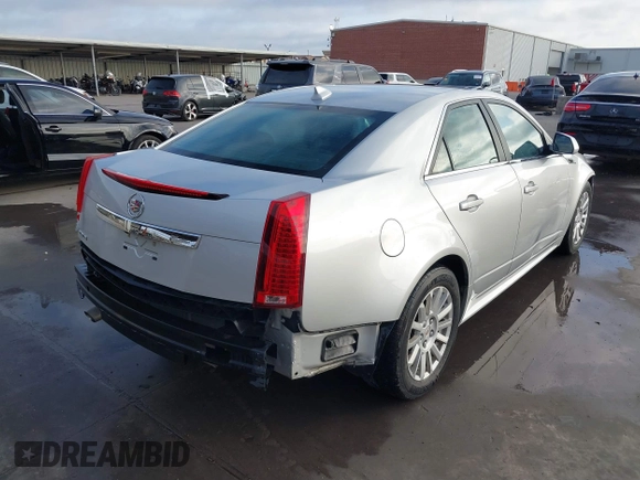 2013 Cadillac CTS Sedan Luxury with VIN 1G6DE5E55D0174224, listed as a IAAI auction lot 41750628 with 71,738 mi miles. Bid and sale history available at carsss.com. Image 4.