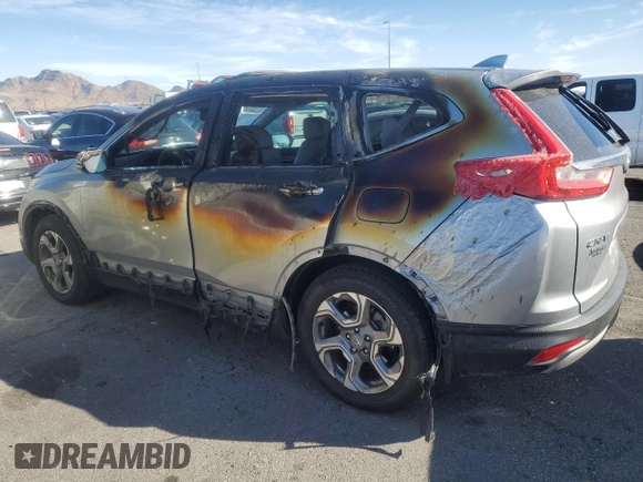 2018 Honda CR-V EX-L with VIN 5J6RW1H80JA013388, listed as a Copart auction lot 46678225 with 63,336 mi miles and Salvage Title. Bid and sale history available at DreamBid. Image 2.