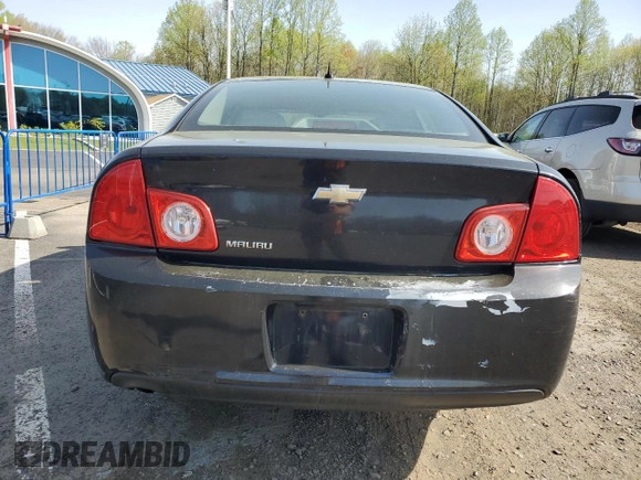 2011 Chevrolet Malibu 1LS with VIN 1G1ZB5E19BF247591, listed as a Copart auction lot 54989215 with 214,244 mi miles and Clean Title. Bid and sale history available at DreamBid. Image 6.