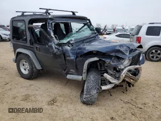 2005 Jeep Wrangler Sport with VIN 1J4FA49S25P357546, listed as a Copart auction lot 45365765 with 78,500 mi miles and Salvage Title. Bid and sale history available at carsss.com. Image 4.