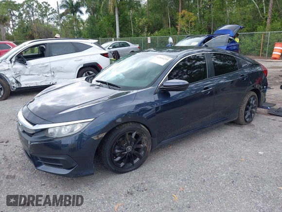 2016 Honda Civic Sedan LX with VIN 19XFC2F52GE069998, listed as a IAAI auction lot 42016233 with 93,990 mi miles. Bid and sale history available at carsss.com. Image 18.