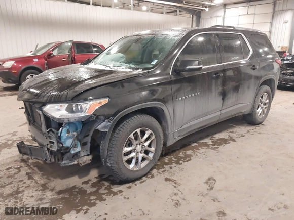 2018 Chevrolet Traverse LT Cloth with VIN 1GNEVGKW6JJ175843, listed as a IAAI auction lot 41546421 with 173,000 mi miles. Bid and sale history available at carsss.com. Image 17.