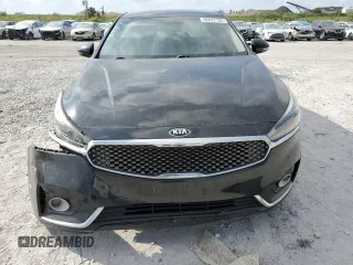 2017 Kia Cadenza Premium with VIN KNALB4J17H5048709, listed as a Copart auction lot 48437165 with 109,001 mi miles and Salvage Title. Bid and sale history available at carsss.com. Image 5.