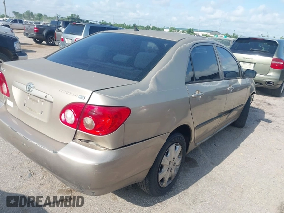 2005 Toyota Corolla CE with VIN 2T1BR32E25C332348, listed as a IAAI auction lot 42090233 with 241,279 mi miles and . Bid and sale history available at DreamBid. Image 4.
