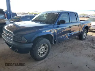 2004 Dodge Dakota Sport z VIN 1D7HL38K44S780585, wystawiony jako Copart lot #60145595 z przebiegiem 115 844 mil mil oraz Szkoda całkowita • Salvage title. Historia ofert i sprzedaży dostępna na DreamBid. Obrazek 1.