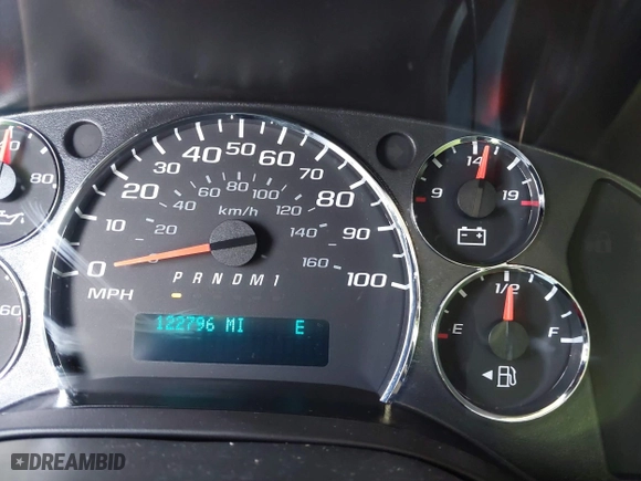 2013 Chevrolet Express Passenger 1LT with VIN 1GAZG1FA6D1191442, listed as a IAAI auction lot 41911629 with 122,796 mi miles. Bid and sale history available at carsss.com. Image 15.