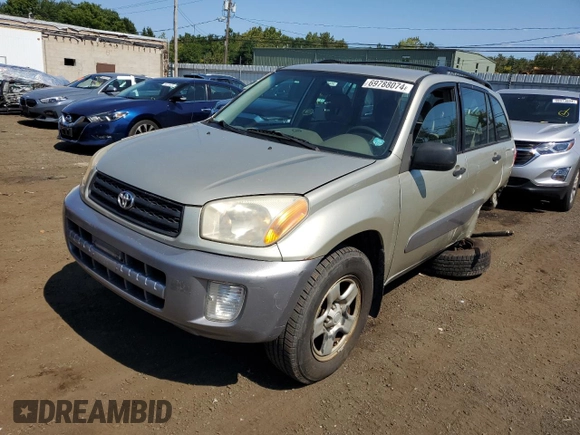 2002 Toyota RAV4 with VIN JTEGH20V520073278, listed as a Copart auction lot 69788074 with 246,562 mi miles and Salvage title. Bid and sale history available at DreamBid. Image 1.