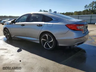2020 Honda Accord Sedan Sport with VIN 1HGCV1F3XLA110110, listed as a Copart auction lot 45838015 with 84,163 mi miles and Salvage Title. Bid and sale history available at carsss.com. Image 2.